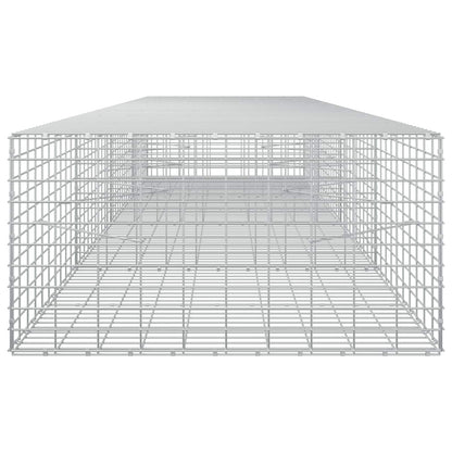 Gabion with 3.5 mm Wire and 5x10 cm Mesh 400x100x50 cm