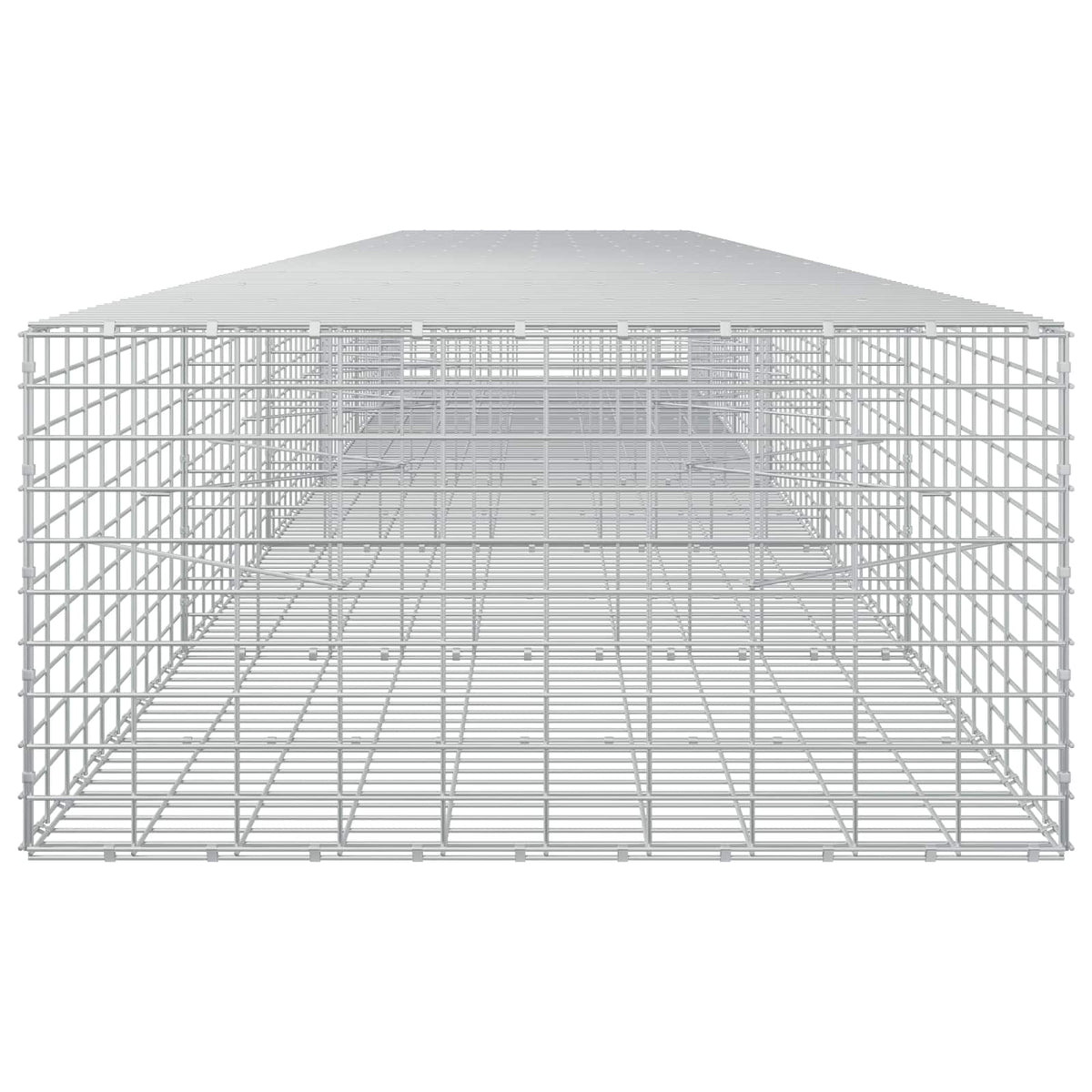 Gabion with 3.5 mm Wire and 5x10 cm Mesh 600x100x50 cm