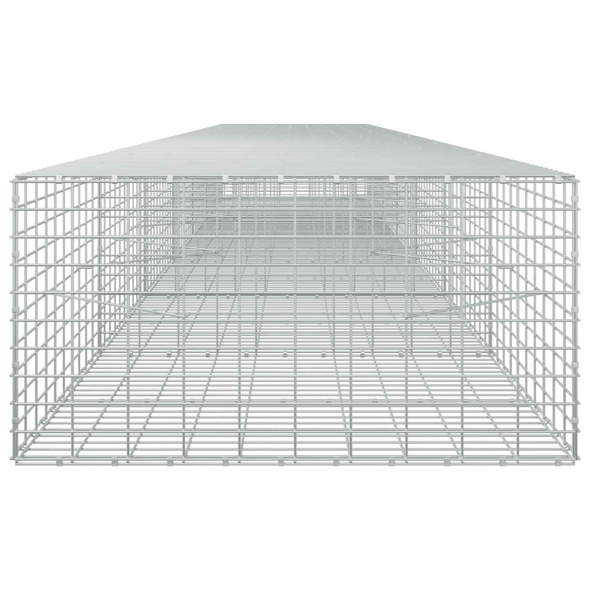 Gabion with 3.5 mm Wire and 5x10 cm Mesh 650x100x50 cm