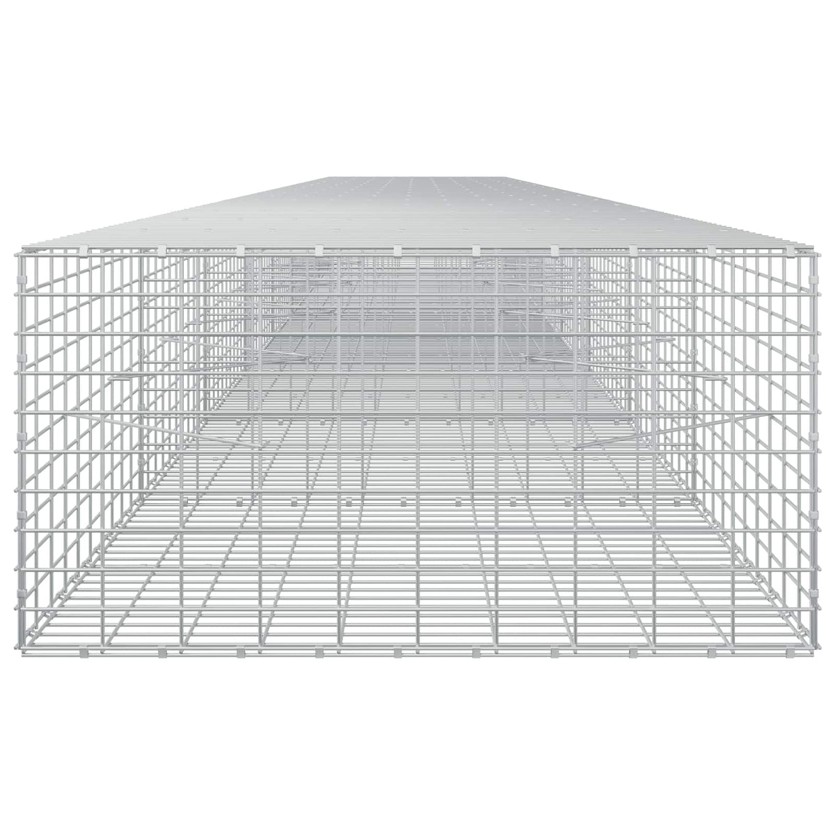Gabion with 3.5 mm Wire and 5x10 cm Mesh 800x100x50 cm