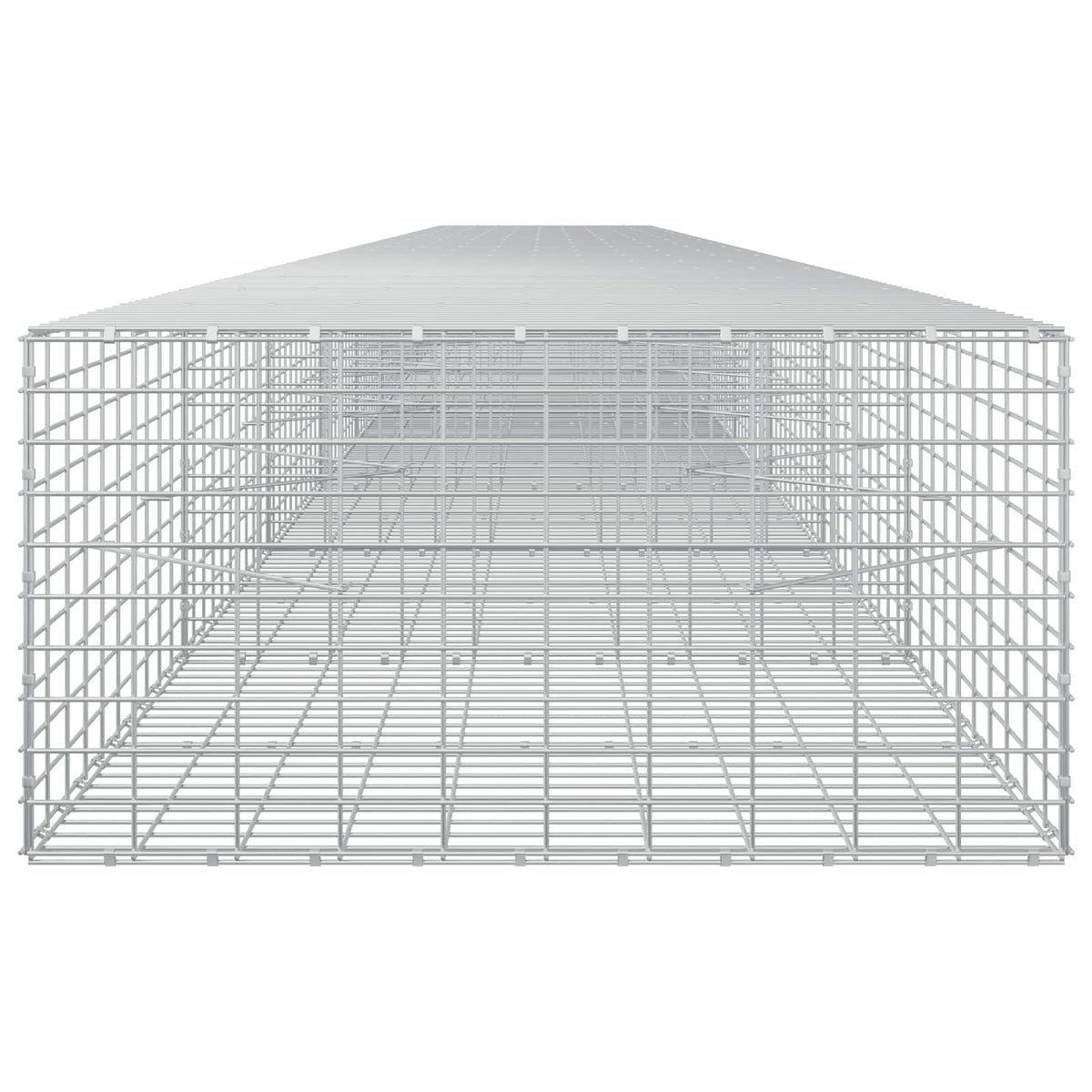 Gabion with 3.5 mm Wire and 5x10 cm Mesh 900x100x50 cm