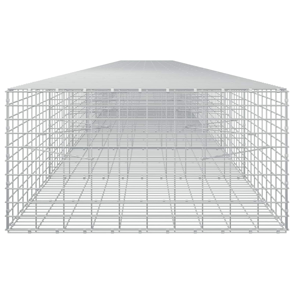 Gabion with 3.5 mm Wire and 5x10 cm Mesh 1000x100x50 cm