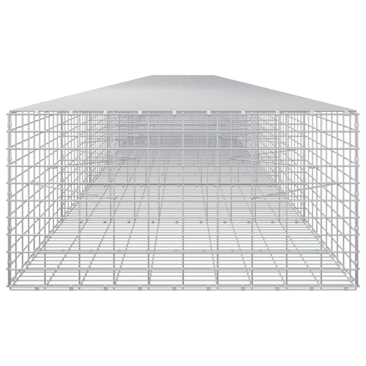 Gabion with 3.5 mm Wire and 5x10 cm Mesh 1050x100x50 cm