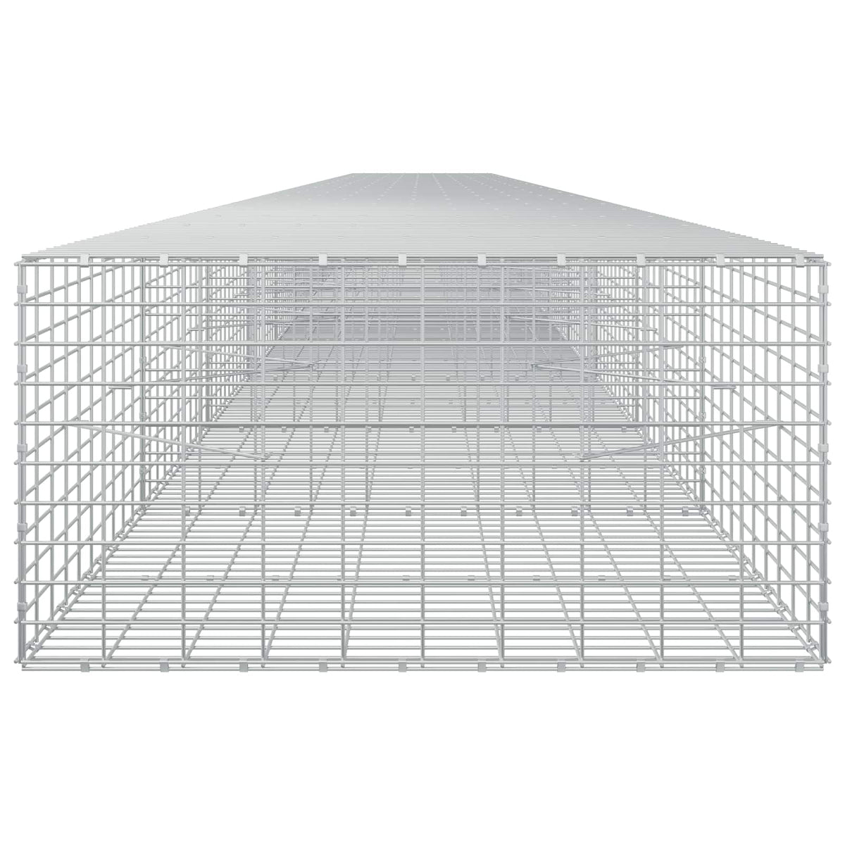Gabion with 3.5 mm Wire and 5x10 cm Mesh 1100x100x50 cm