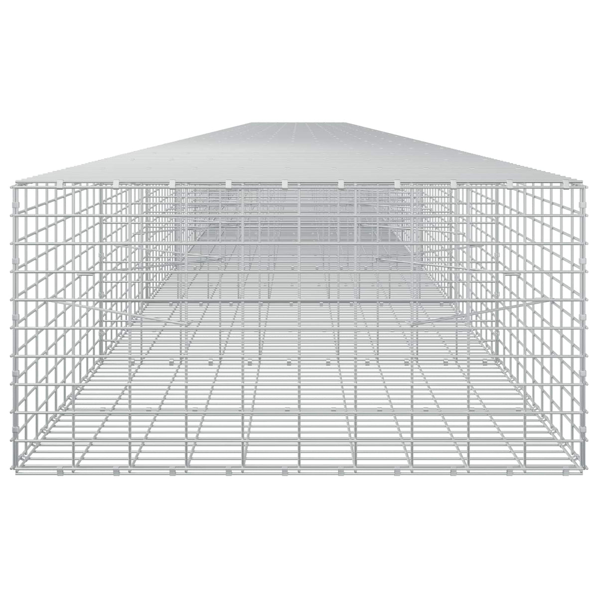 Gabion with 3.5 mm Wire and 5x10 cm Mesh 1150x100x50 cm