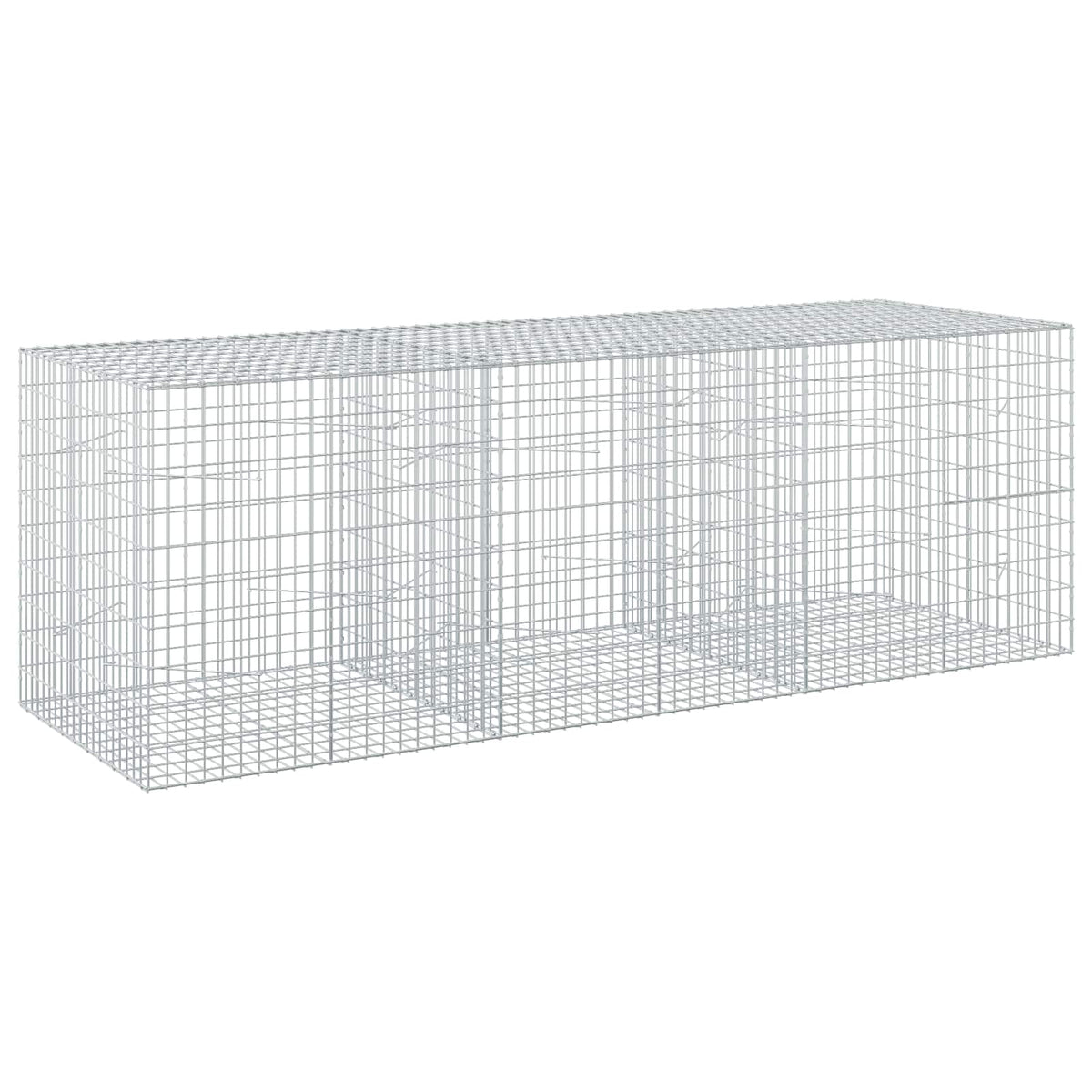 Gabion with 3.5 mm Wire and 5x10 cm Mesh 300x100x100 cm