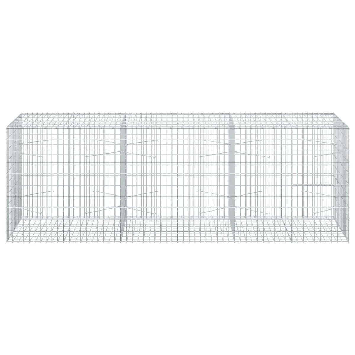 Gabion with 3.5 mm Wire and 5x10 cm Mesh 300x100x100 cm
