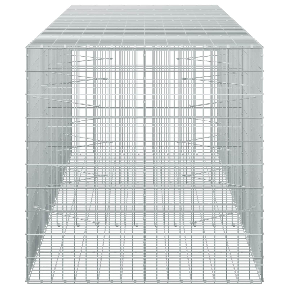 Gabion with 3.5 mm Wire and 5x10 cm Mesh 300x100x100 cm