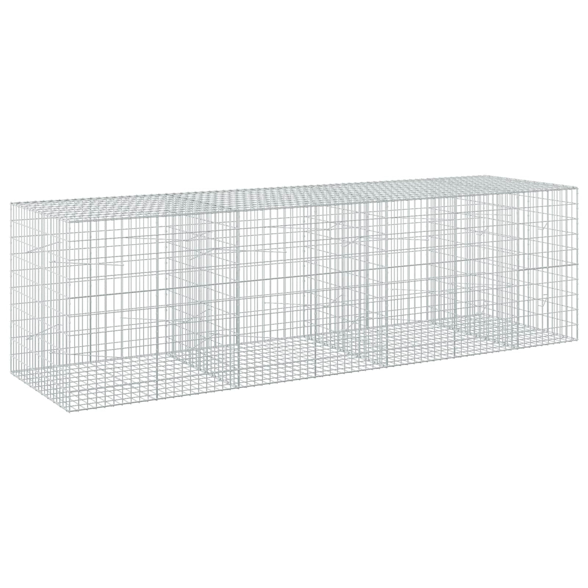 Gabion with 3.5 mm Wire and 5x10 cm Mesh 350x100x100 cm