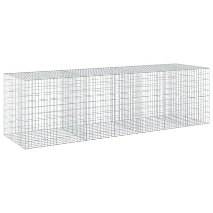 Gabion with 3.5 mm Wire and 5x10 cm Mesh 350x100x100 cm