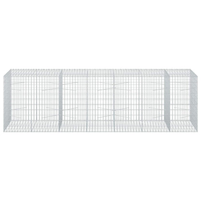 Gabion with 3.5 mm Wire and 5x10 cm Mesh 350x100x100 cm