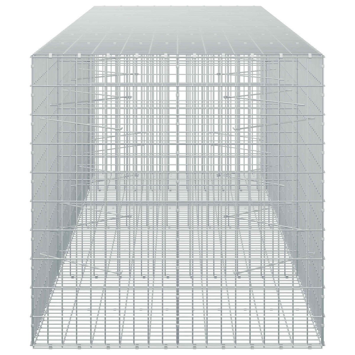 Gabion with 3.5 mm Wire and 5x10 cm Mesh 350x100x100 cm