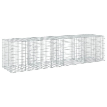 Gabion with 3.5 mm Wire and 5x10 cm Mesh 400x100x100 cm