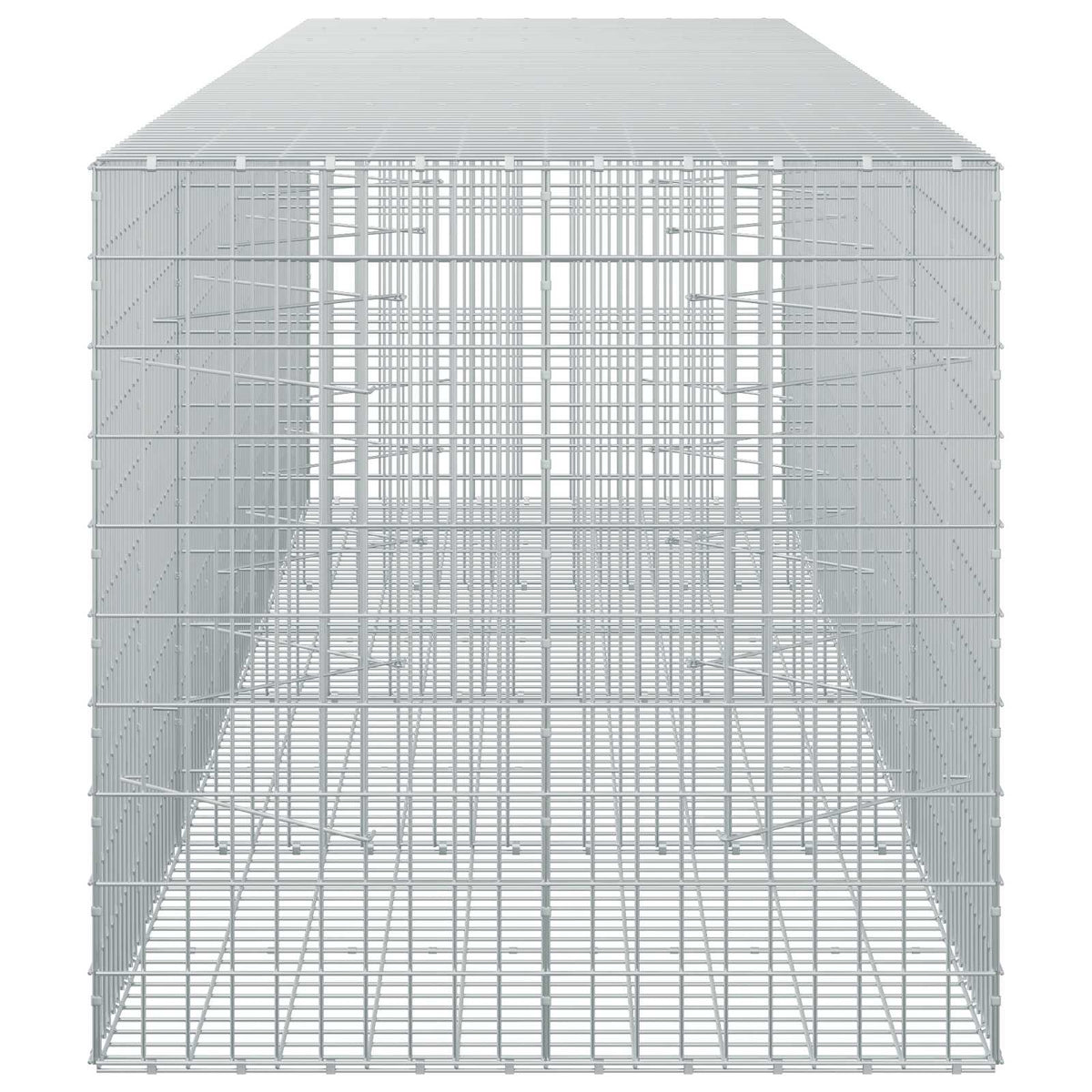 Gabion with 3.5 mm Wire and 5x10 cm Mesh 400x100x100 cm