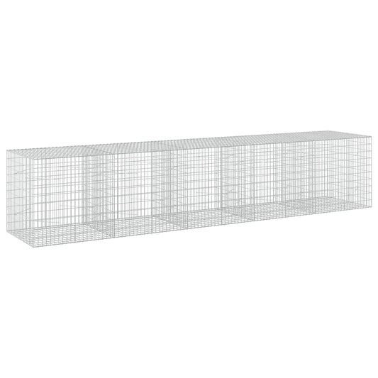 Gabion with 3.5 mm Wire and 5x10 cm Mesh 500x100x100 cm
