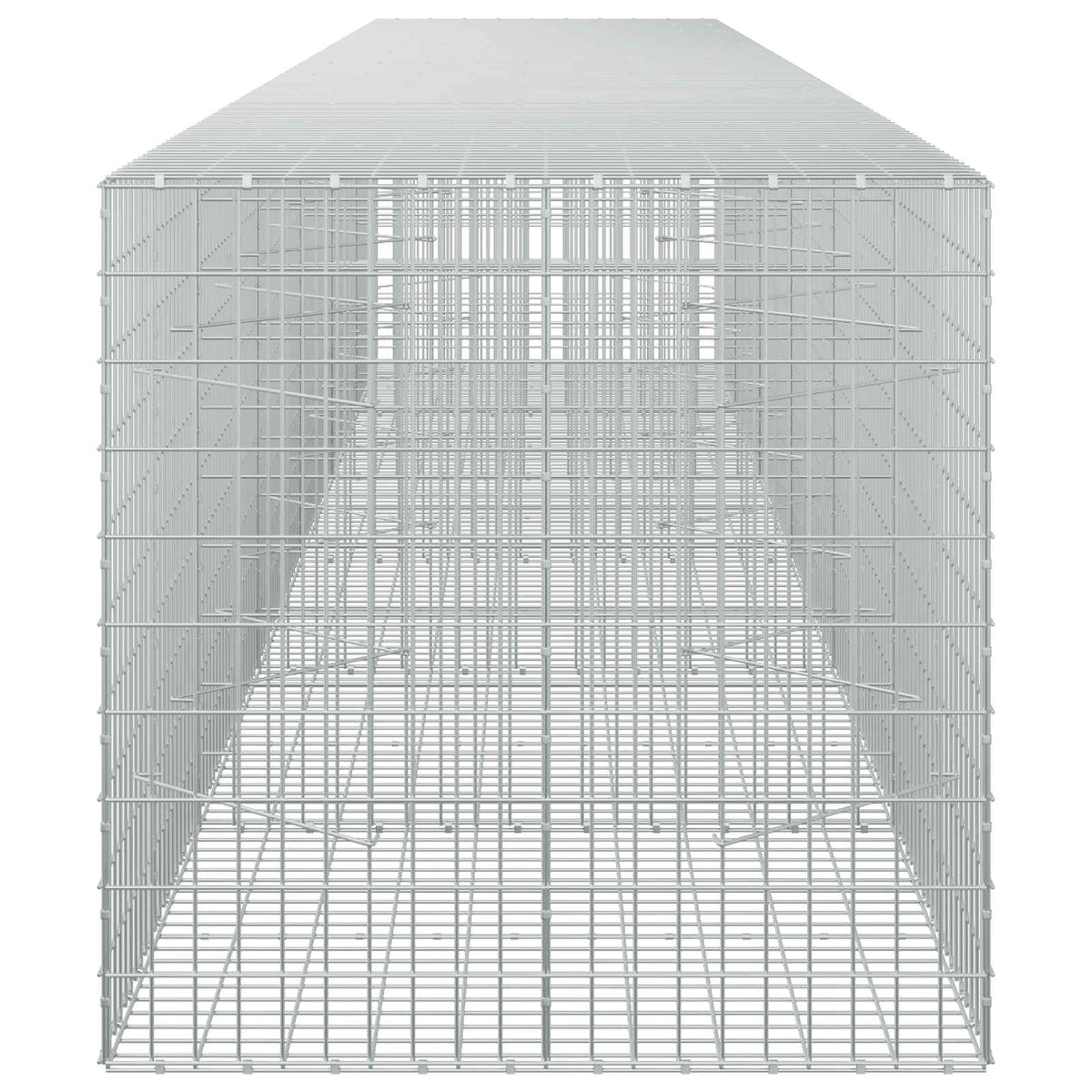 Gabion with 3.5 mm Wire and 5x10 cm Mesh 600x100x100 cm