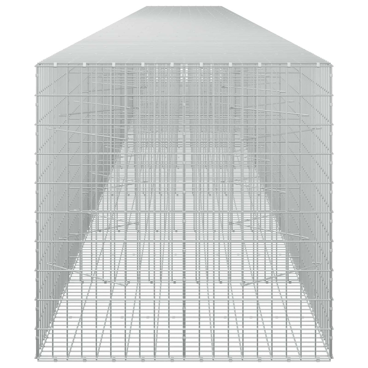 Gabion with 3.5 mm Wire and 5x10 cm Mesh 1100x100x100 cm