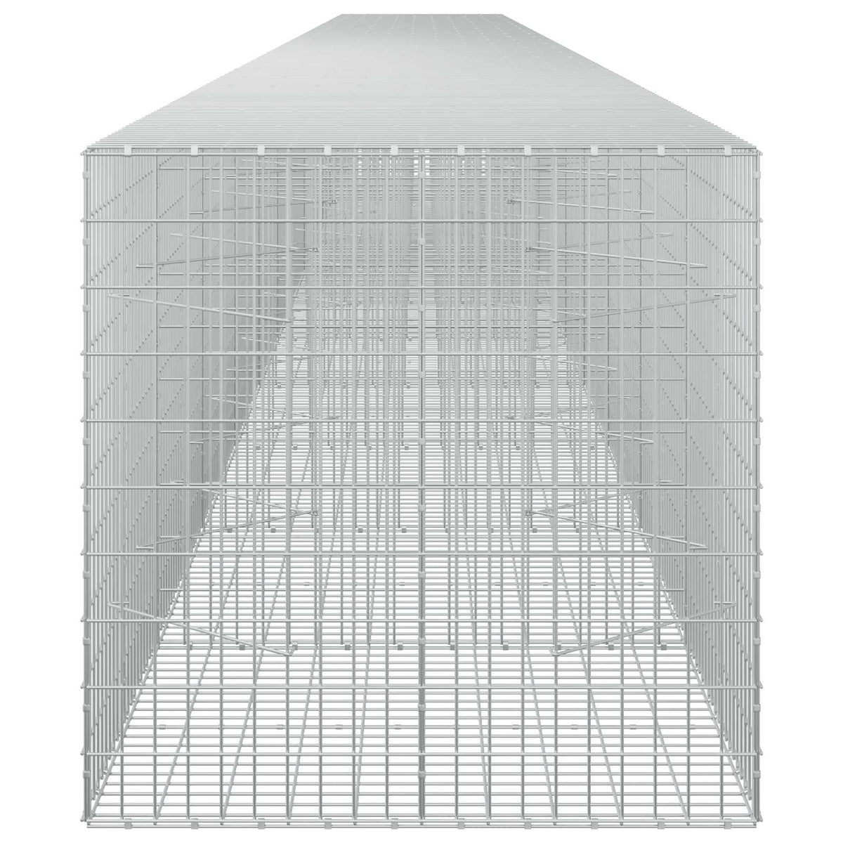 Gabion with 3.5 mm Wire and 5x10 cm Mesh 1200x100x100 cm