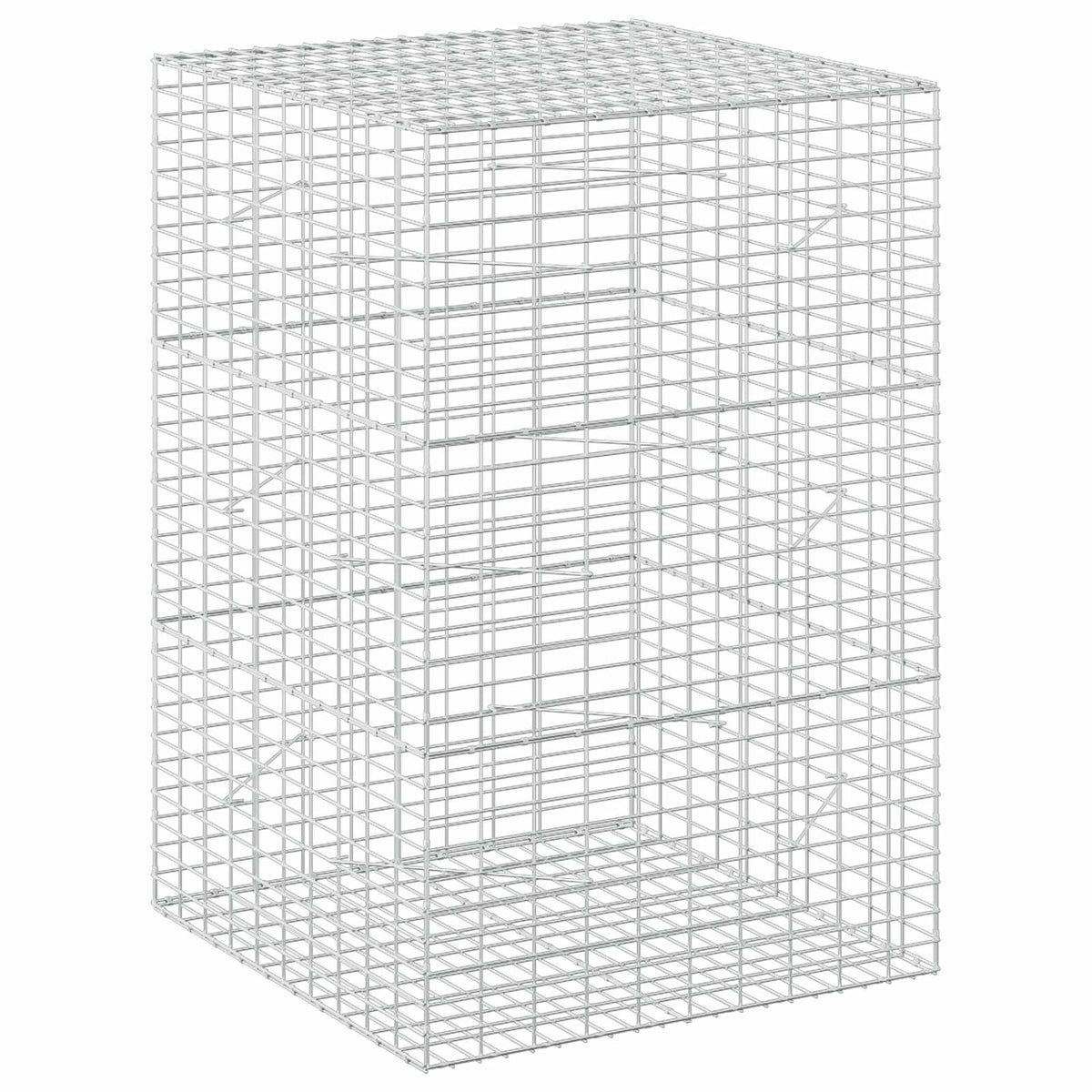 Gabion with 3.5 mm Wire and 5x10 cm Mesh 100x100x150 cm
