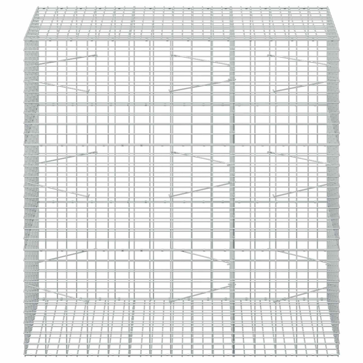 Gabion with 3.5 mm Wire and 5x10 cm Mesh 150x100x150 cm