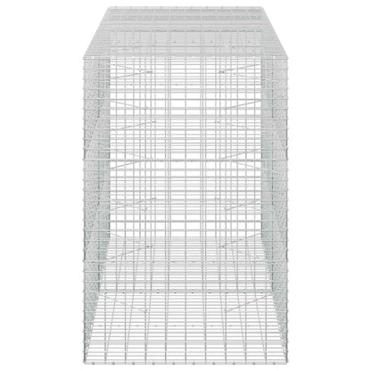 Gabion with 3.5 mm Wire and 5x10 cm Mesh 200x100x150 cm
