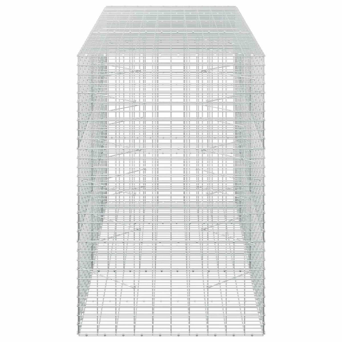 Gabion with 3.5 mm Wire and 5x10 cm Mesh 250x100x150 cm