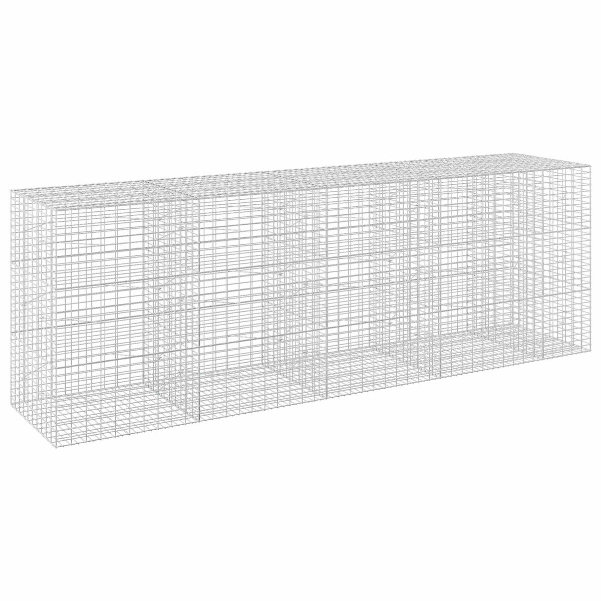Gabion with 3.5 mm Wire and 5x10 cm Mesh 450x100x150 cm