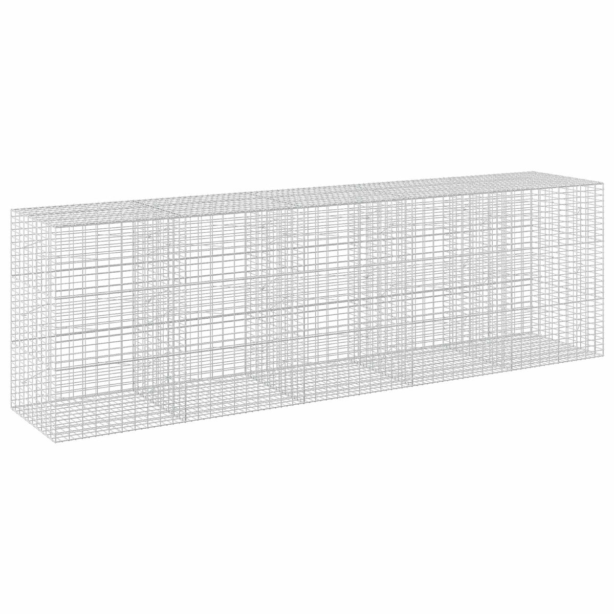 Gabion with 3.5 mm Wire and 5x10 cm Mesh 500x100x150 cm