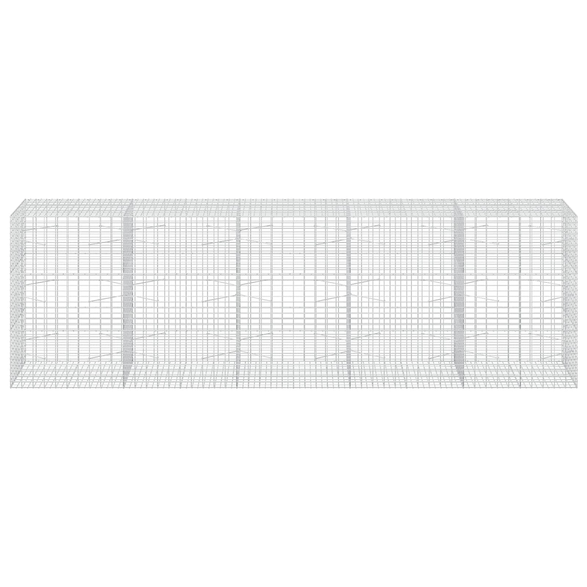 Gabion with 3.5 mm Wire and 5x10 cm Mesh 500x100x150 cm