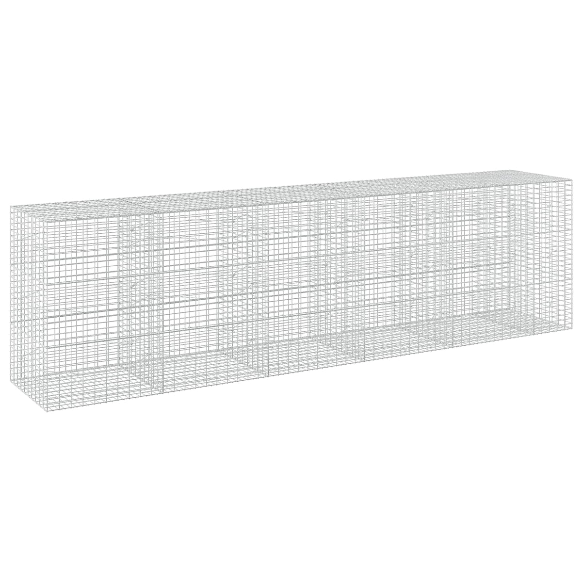 Gabion with 3.5 mm Wire and 5x10 cm Mesh 550x100x150 cm