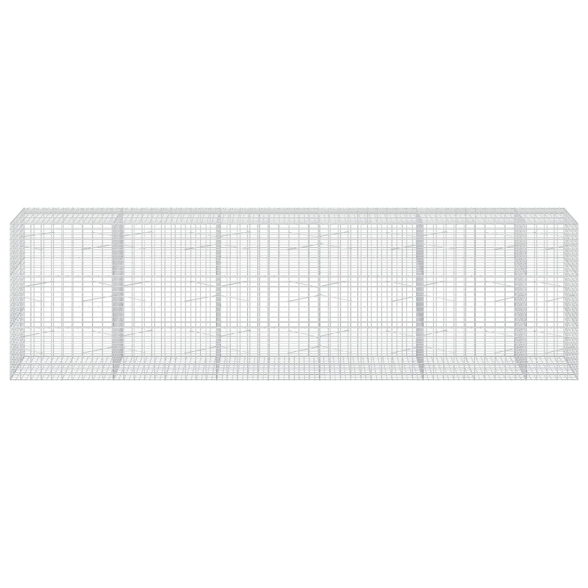 Gabion with 3.5 mm Wire and 5x10 cm Mesh 550x100x150 cm