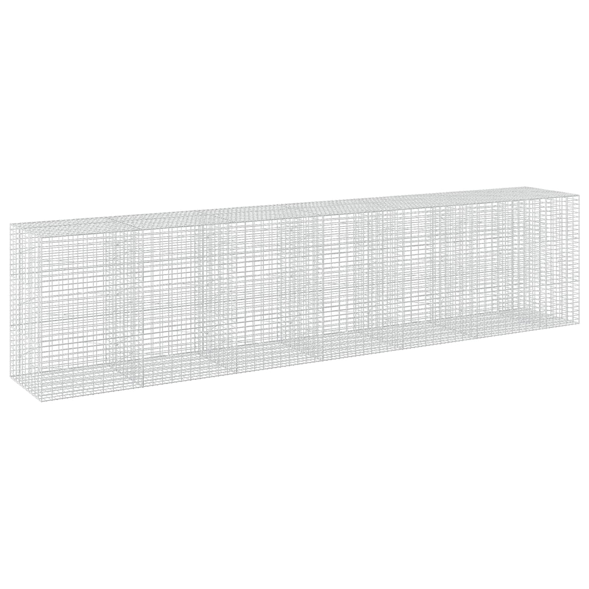 Gabion with 3.5 mm Wire and 5x10 cm Mesh 650x100x150 cm