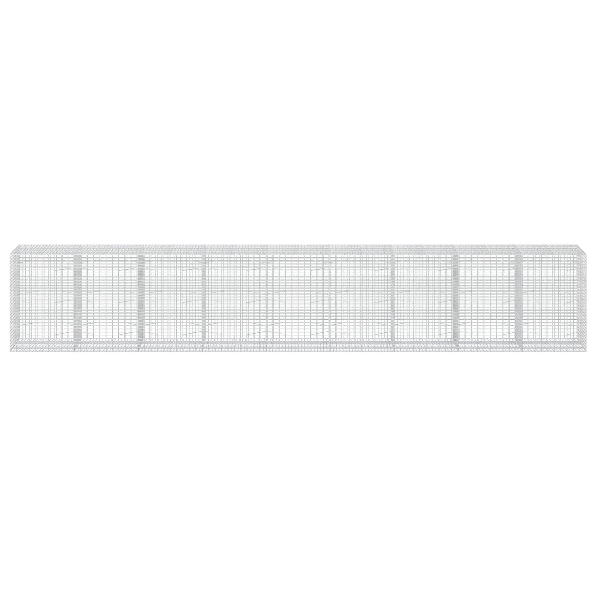 Gabion with 3.5 mm Wire and 5x10 cm Mesh 900x100x150 cm