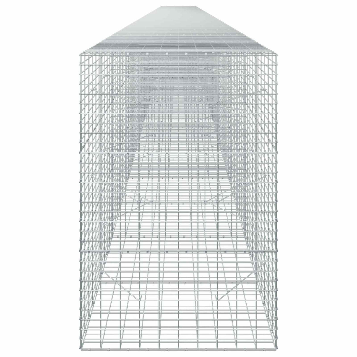 Gabion with 3.5 mm Wire and 5x10 cm Mesh 1000x100x150 cm