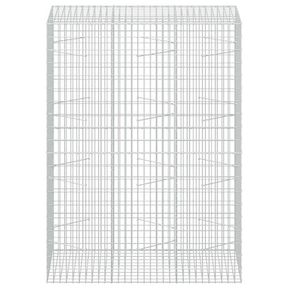 Gabion with 3.5 mm Wire and 5x10 cm Mesh 150x100x200 cm