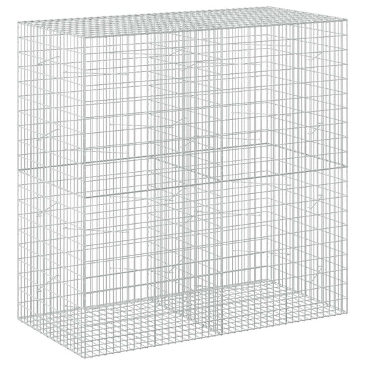 Gabion with 3.5 mm Wire and 5x10 cm Mesh 200x100x200 cm