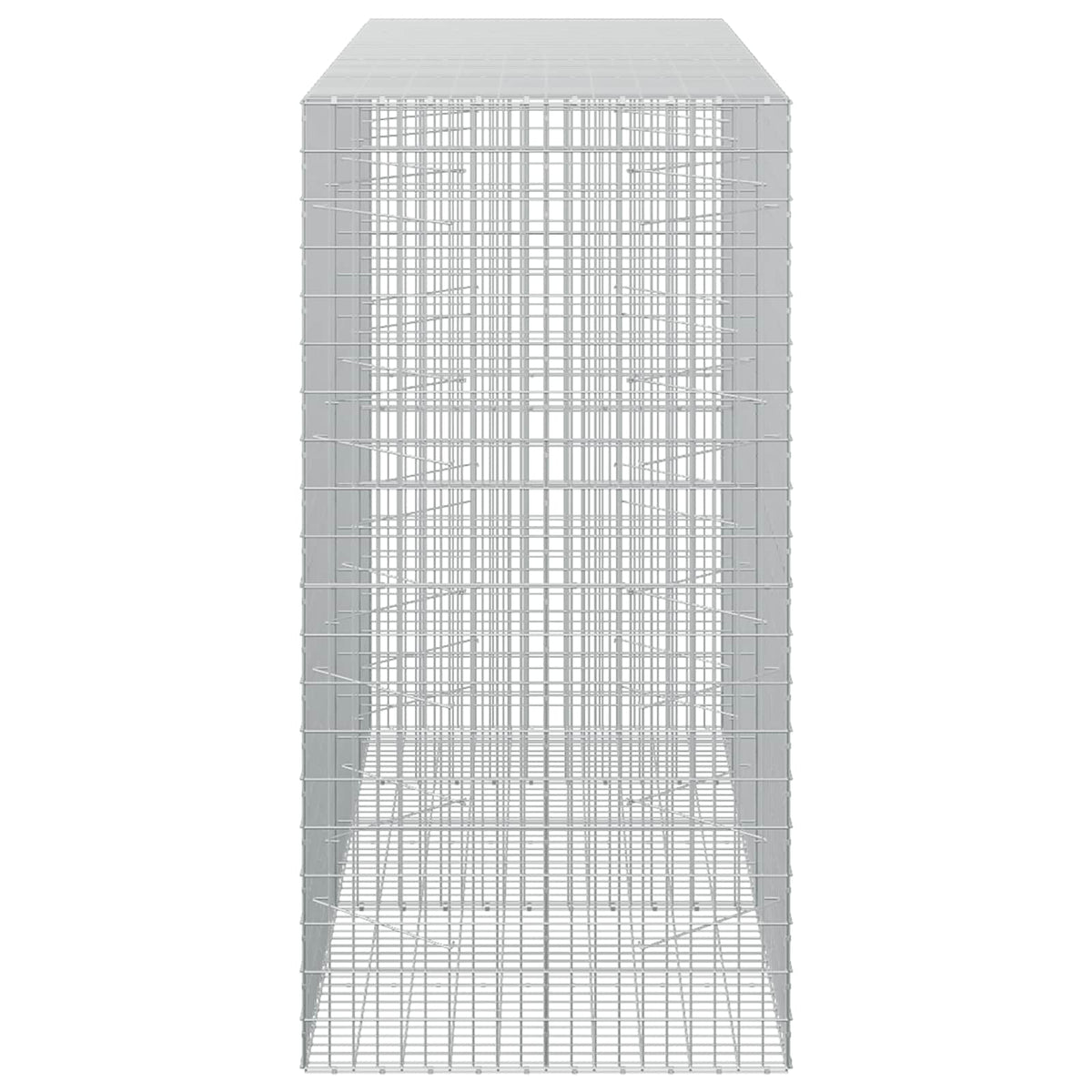 Gabion with 3.5 mm Wire and 5x10 cm Mesh 250x100x200 cm