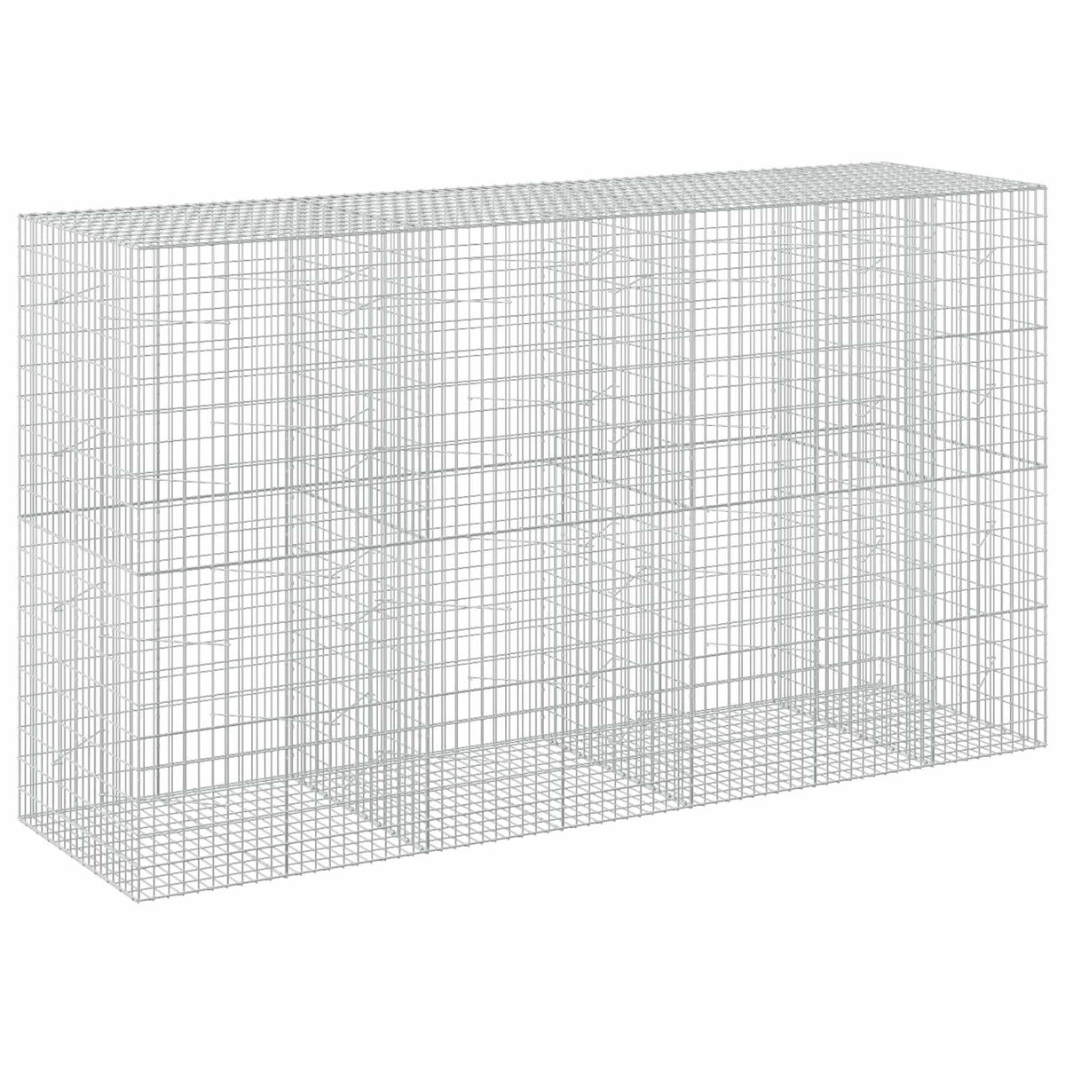 Gabion with 3.5 mm Wire and 5x10 cm Mesh 350x100x200 cm