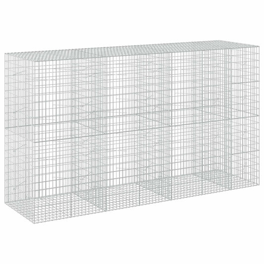 Gabion with 3.5 mm Wire and 5x10 cm Mesh 350x100x200 cm
