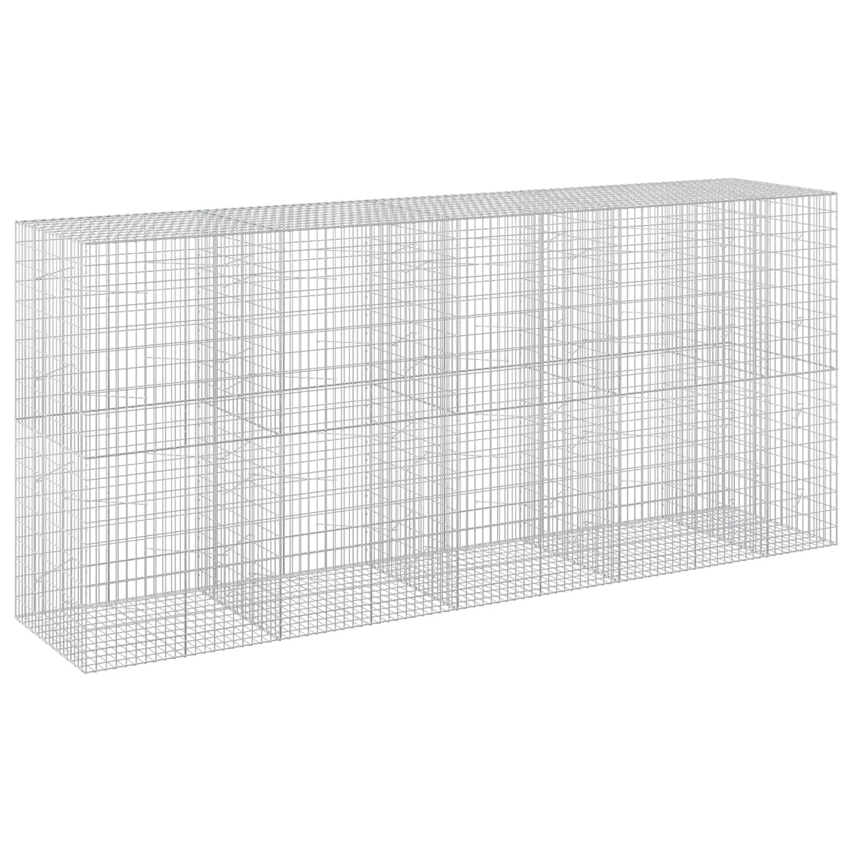 Gabion with 3.5 mm Wire and 5x10 cm Mesh 450x100x200 cm