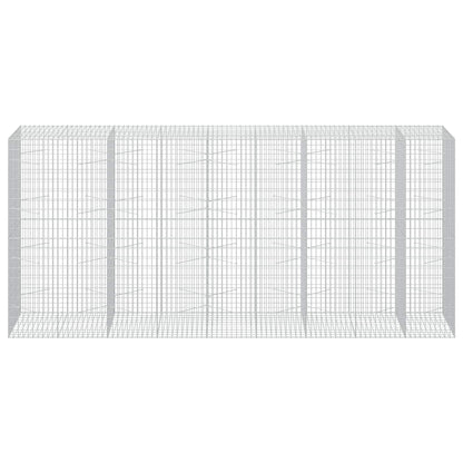 Gabion with 3.5 mm Wire and 5x10 cm Mesh 450x100x200 cm