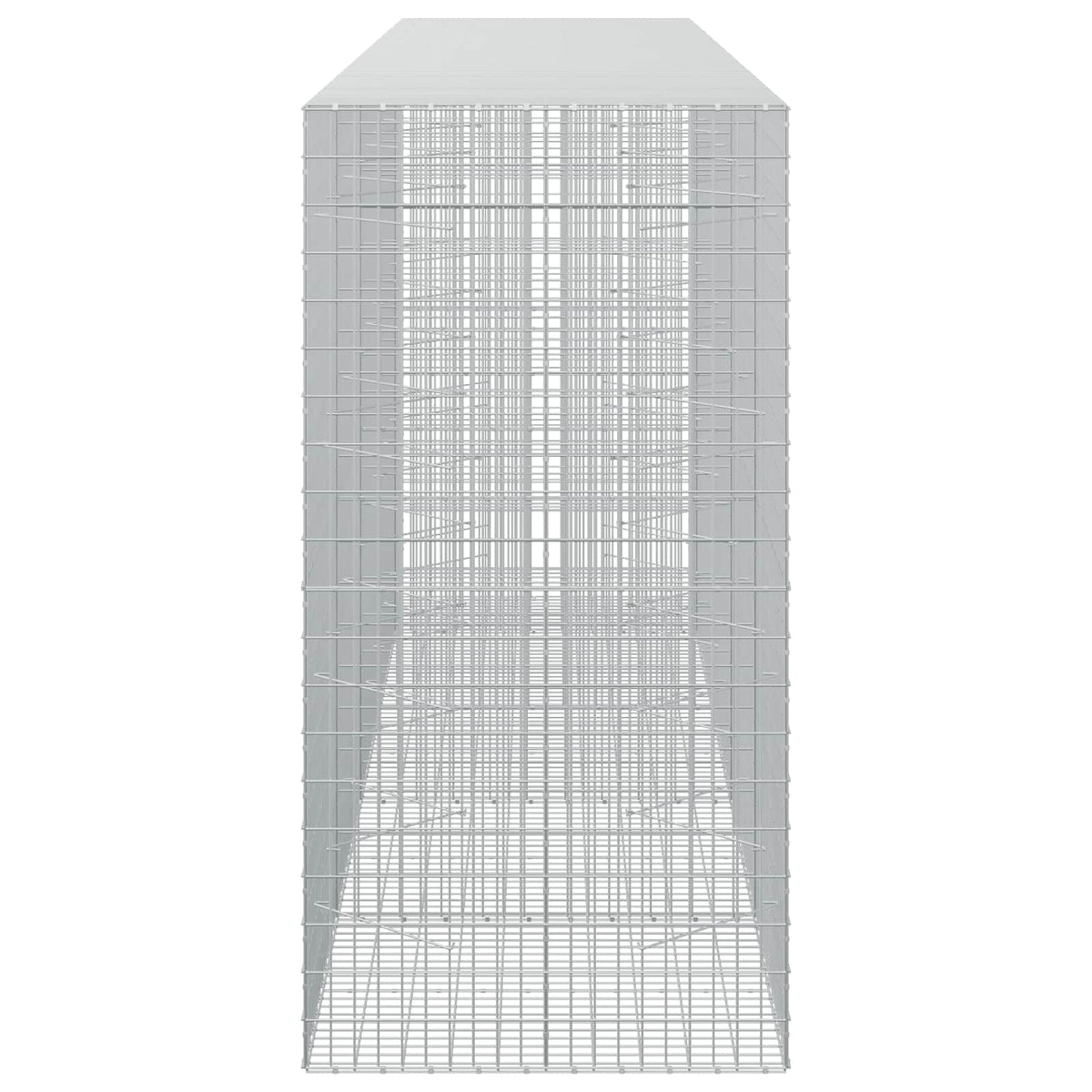 Gabion with 3.5 mm Wire and 5x10 cm Mesh 450x100x200 cm