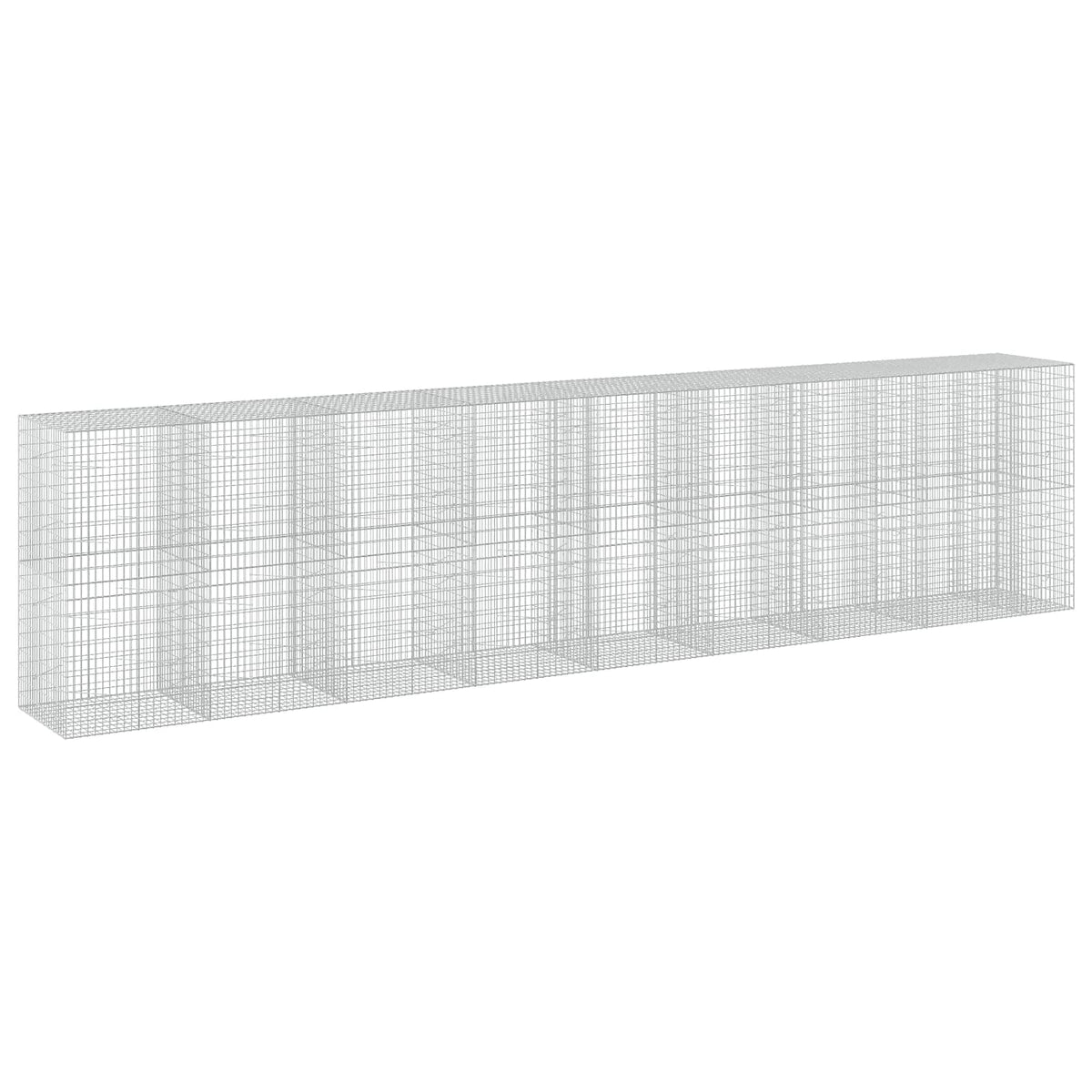 Gabion with 3.5 mm Wire and 5x10 cm Mesh 850x100x200 cm