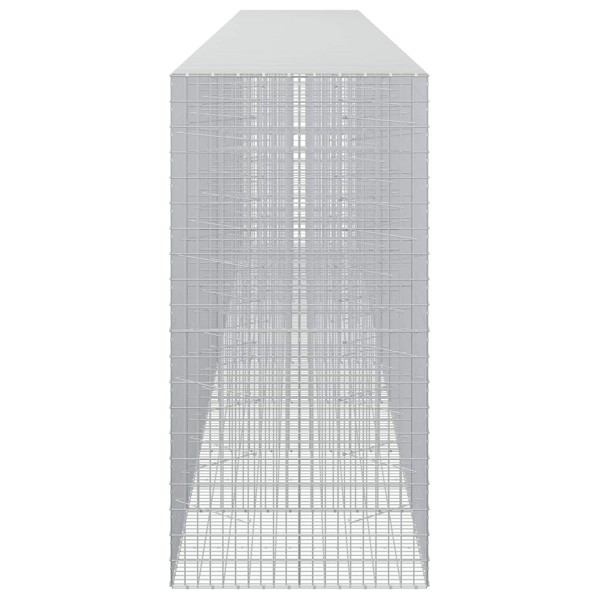 Gabion with 3.5 mm Wire and 5x10 cm Mesh 850x100x200 cm