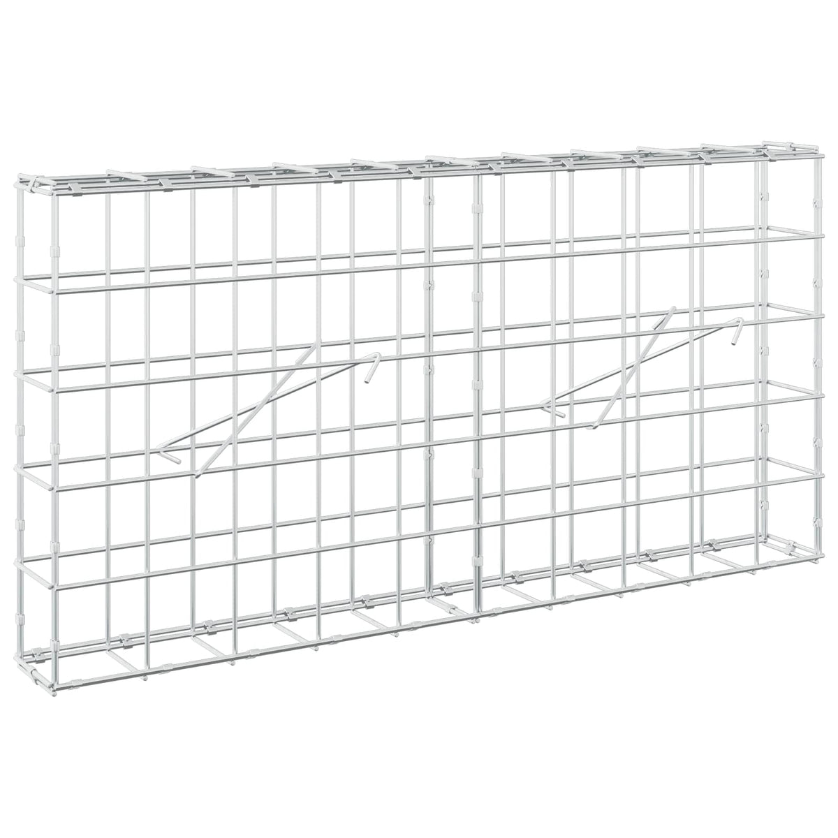 Gabion with 3.5 mm Wire and 10x10 cm Mesh 100x10x50 cm