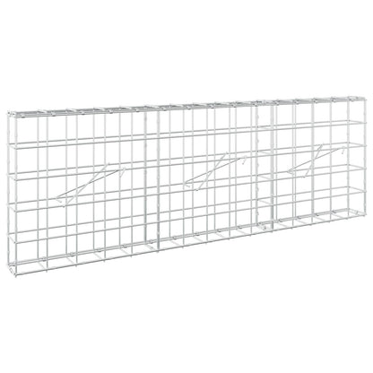 Gabion with 3.5 mm Wire and 10x10 cm Mesh 150x10x50 cm