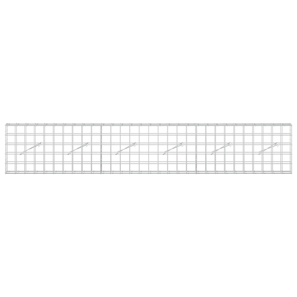 Gabion with 3.5 mm Wire and 10x10 cm Mesh 300x10x50 cm