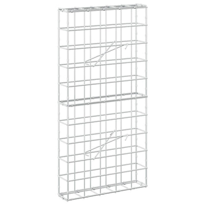 Gabion with 3.5 mm Wire and 10x10 cm Mesh 50x10x100 cm