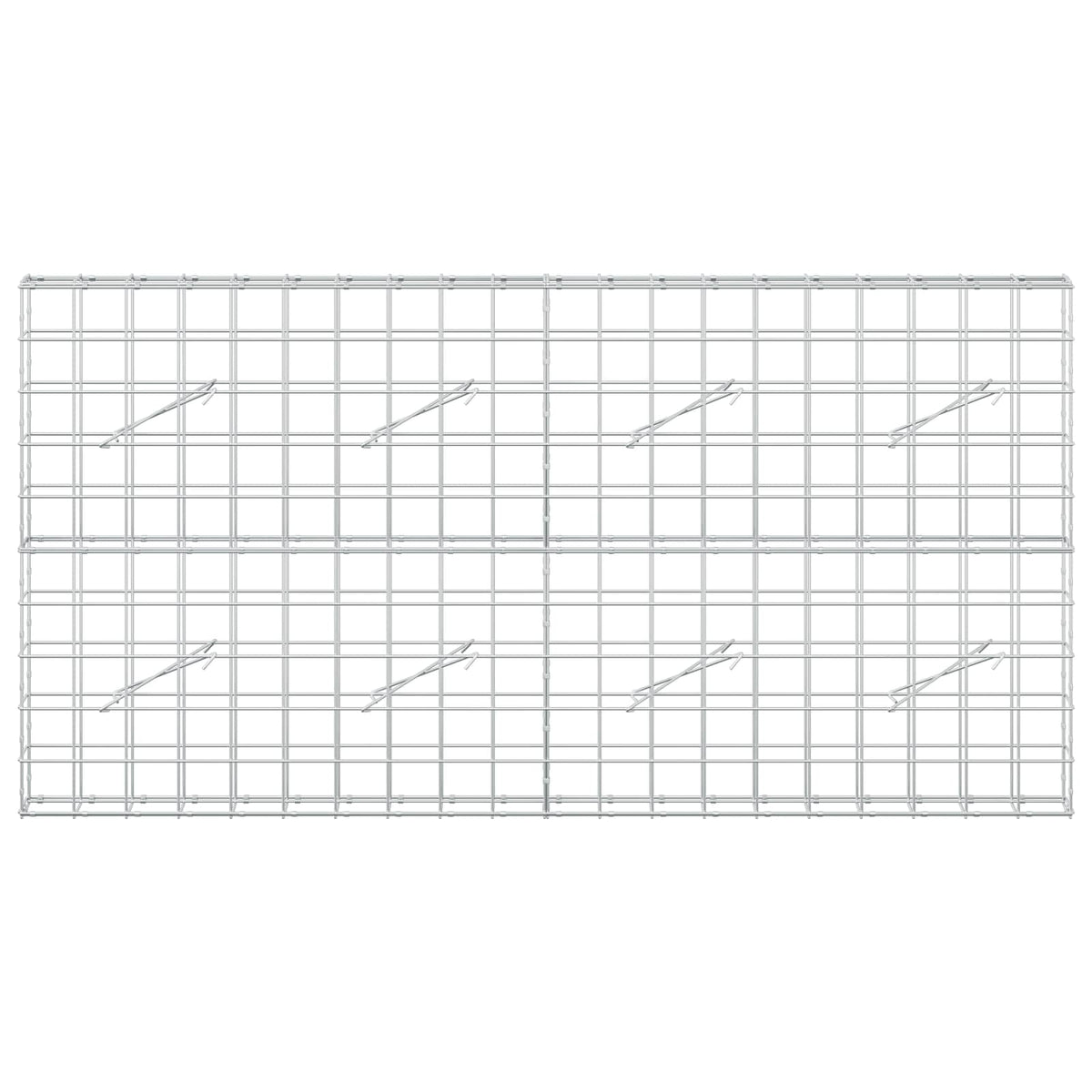 Gabion with 3.5 mm Wire and 10x10 cm Mesh 200x10x100 cm