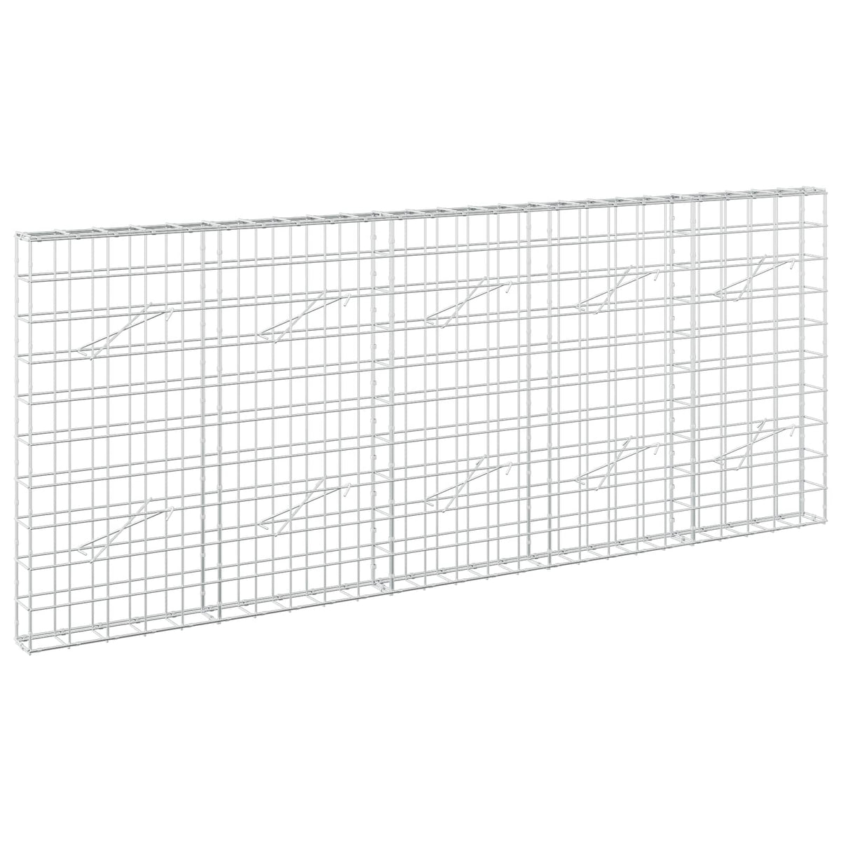 Gabion with 3.5 mm Wire and 10x10 cm Mesh 250x10x100 cm